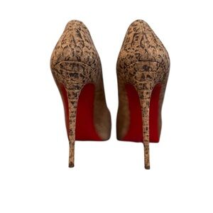 Elegant Tan High Heels